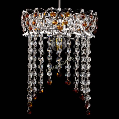 Барная люстра Астра №1 оптикон Чайная в Новокузнецке Гусь Хрустальный