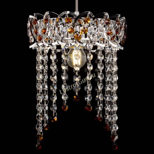 Барная люстра Астра №1 оптикон Чайная в Новокузнецке Гусь Хрустальный