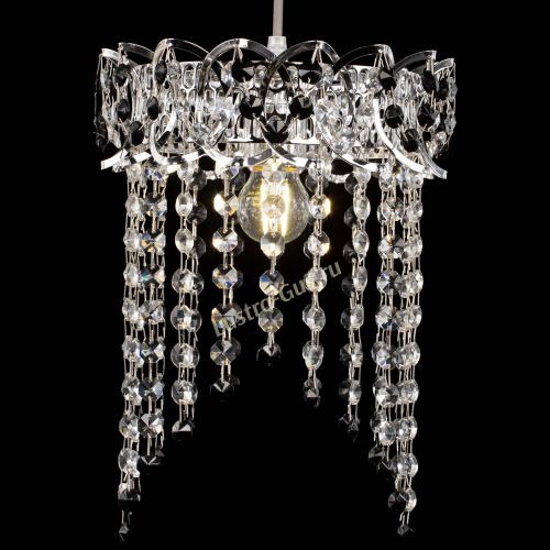 Барная люстра Астра №1 оптикон Черная в Новокузнецке Гусь Хрустальный