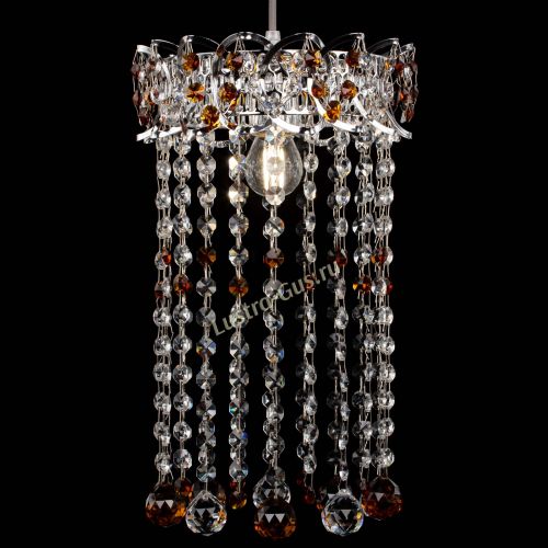 Барная люстра Астра №1 шар 30 длинная Чайная в Новокузнецке Гусь Хрустальный