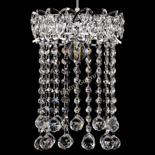 Барная люстра Астра №1 шар 30 в Новокузнецке Гусь Хрустальный