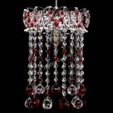 Барная люстра Астра №1 шар 30 красная в Новокузнецке Барная люстра Астра №1 шар 30 красная в Новокузнецке