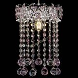 Барная люстра Астра №1 шар 30 розовая в Новокузнецке