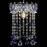 Барная люстра Астра №1 шар 30 синяя в Новокузнецке Барная люстра Астра №1 шар 30 синяя в Новокузнецке