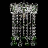 Барная люстра Астра №1 шар 30 зеленая в Новокузнецке Барная люстра Астра №1 шар 30 зеленая в Новокузнецке