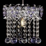 Барная люстра Астра №1 шар фиолетовая в Новокузнецке Барная люстра Астра №1 шар фиолетовая в Новокузнецке