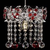 Барная люстра Астра №1 шар красная в Новокузнецке Барная люстра Астра №1 шар красная в Новокузнецке