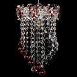 Барная люстра Астра №1 Сигма красная в Новокузнецке