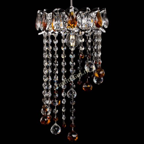 Барная люстра Астра №1 винтаж Чайная в Новокузнецке Гусь Хрустальный