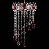 Барная люстра Астра №1 винтаж Красная в Новокузнецке