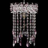 Барная люстра Астра №1 журавлик Розовая в Новокузнецке