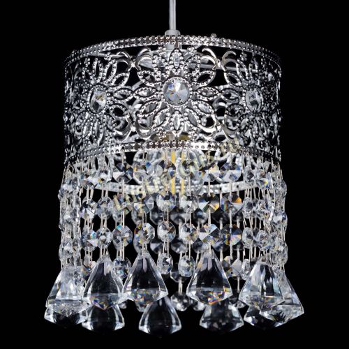 Барная люстра Восток №3 с зеркалом в Новокузнецке Гусь Хрустальный