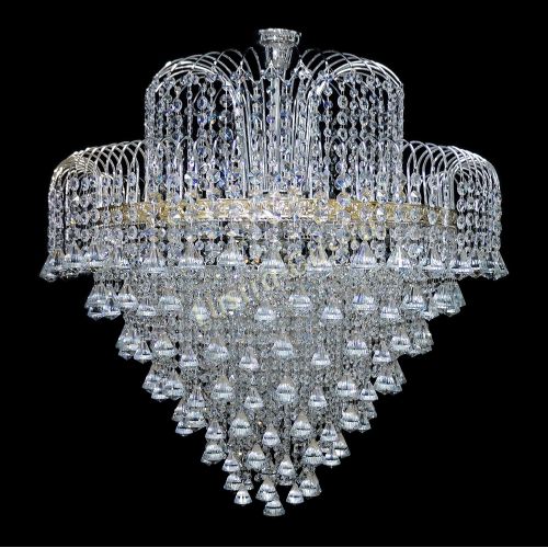 Люстра Агата №15 Конус в Новокузнецке Гусь Хрустальный