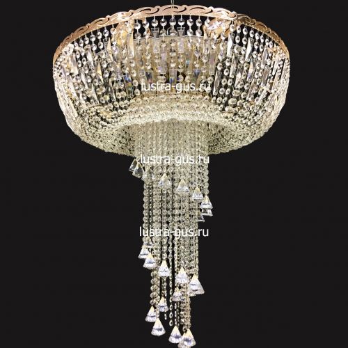 Люстра Анжелика Большая в Новокузнецке Гусь Хрустальный