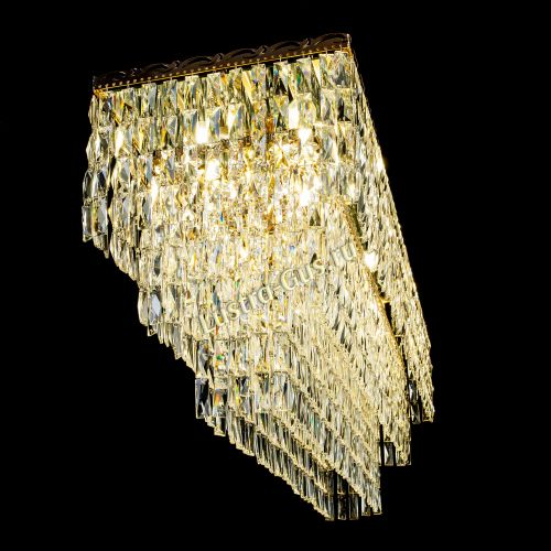 Люстра Четырехугольник Пластинка в Новокузнецке Гусь Хрустальный