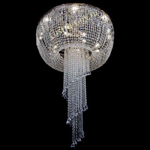 Люстра Диана Большая в Новокузнецке Гусь Хрустальный