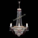 Люстра Елизавета Венеция красная в Новокузнецке Люстра Елизавета Венеция красная в Новокузнецке