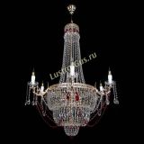 Люстра Елизавета Венеция красная в Новокузнецке Люстра Елизавета Венеция красная в Новокузнецке