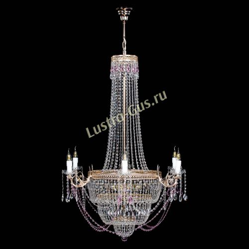 Люстра Елизавета Венеция розовая в Новокузнецке Люстра Елизавета Венеция розовая в Новокузнецке