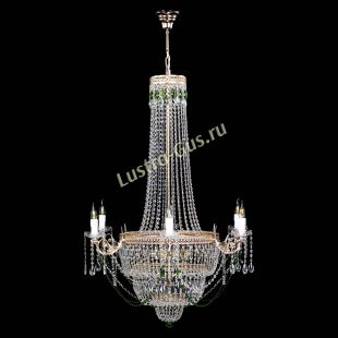 Подвесная люстра диаметр от 1 м Люстра Елизавета Венеция зеленая