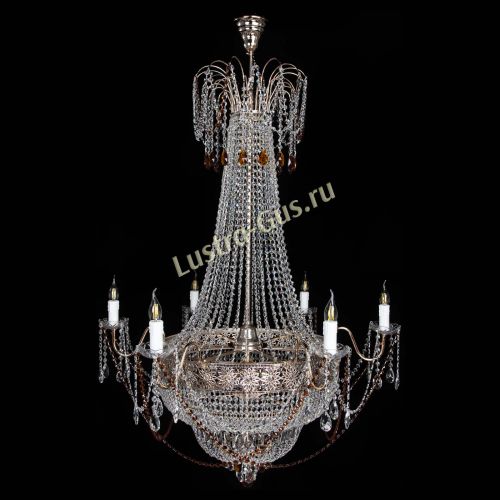 Люстра Елизавета Восток чайная в Новокузнецке Гусь Хрустальный