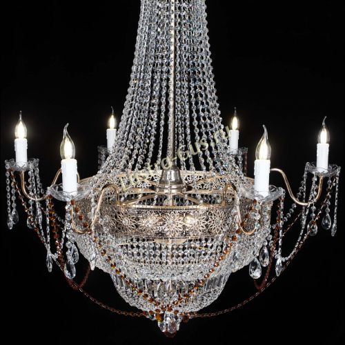 Люстра Елизавета Восток чайная в Новокузнецке Гусь Хрустальный