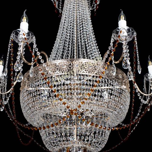 Люстра Елизавета Восток чайная в Новокузнецке Гусь Хрустальный