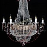 Люстра Елизавета Восток красная в Новокузнецке