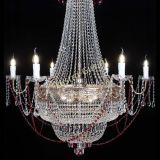 Люстра Елизавета Восток красная в Новокузнецке