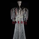 Люстра Елизавета Восток красная в Новокузнецке