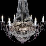 Люстра Елизавета Восток розовая в Новокузнецке