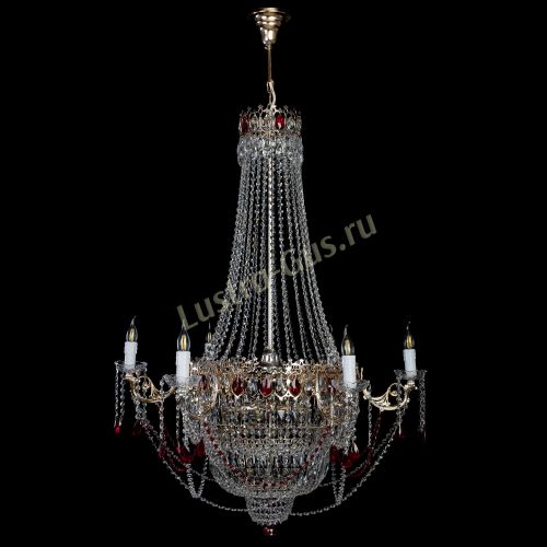 Люстра Елизавета красная в Новокузнецке Люстра Елизавета красная в Новокузнецке