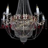 Люстра Елизавета красная в Новокузнецке Люстра Елизавета красная в Новокузнецке