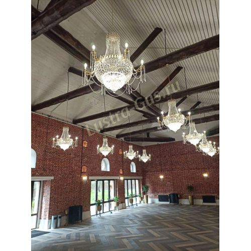 Люстра Елизавета в Новокузнецке Гусь Хрустальный