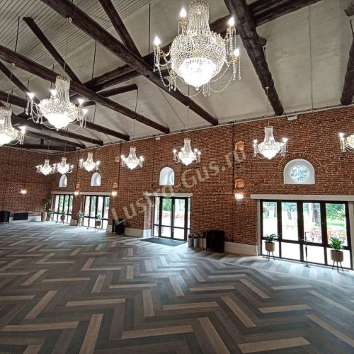 Люстра Елизавета в Новокузнецке Гусь Хрустальный