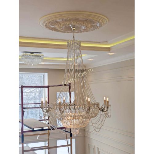 Люстра Елизавета в Новокузнецке Гусь Хрустальный