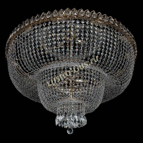 Люстра Хрустальный Каскад Дворцовый в Новокузнецке Гусь Хрустальный