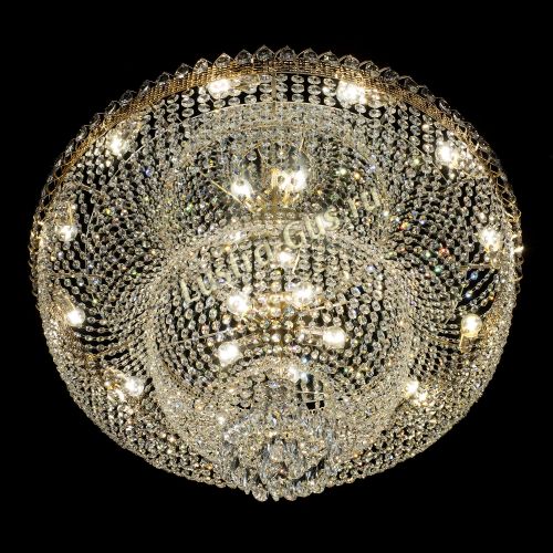 Люстра Хрустальный Каскад Дворцовый в Новокузнецке Гусь Хрустальный