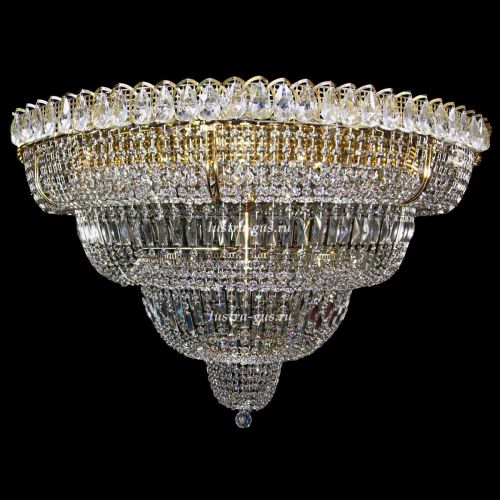 Люстра Хрустальный Водопад 17 ламп в Новокузнецке Гусь Хрустальный