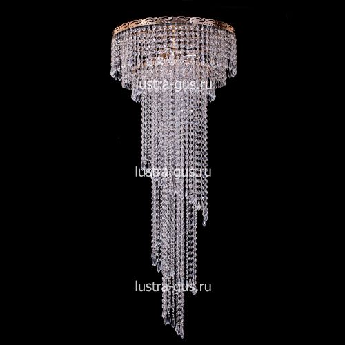 Люстра Капель №10 в Новокузнецке Гусь Хрустальный