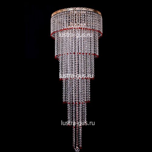 Люстра Капель №9 в Новокузнецке Гусь Хрустальный