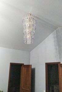 Люстра Каскад Винтовой в Новокузнецке отзыв и фото покупателя