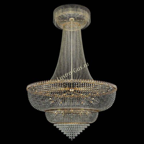 Люстра Хрустальный Каскад Элит в Новокузнецке Гусь Хрустальный