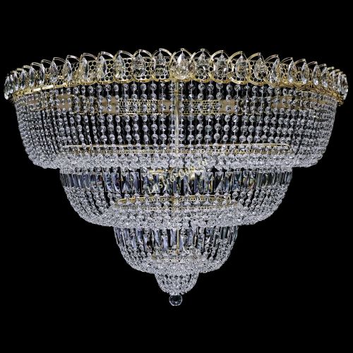 Люстра Хрустальный Каскад №17 3 яруса в Новокузнецке Гусь Хрустальный