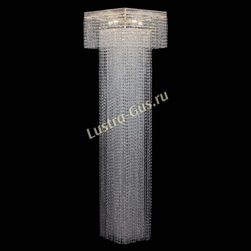 Люстра Колонна Квадрат Длинный в Новокузнецке Гусь Хрустальный
