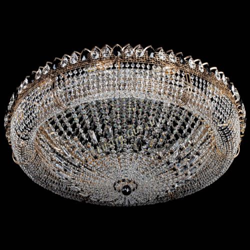 Люстра Кольцо Классика №12 черная в Новокузнецке Гусь Хрустальный