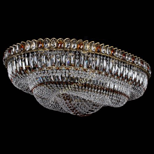 Люстра Кольцо Овал №17 под бронзу чайная в Новокузнецке Гусь Хрустальный