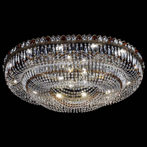 Люстра Кольцо Овал №17 под бронзу чайная в Новокузнецке Гусь Хрустальный