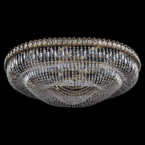 Люстра Кольцо Овал №17 под бронзу в Новокузнецке Гусь Хрустальный