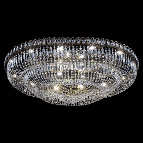 Люстра Кольцо Овал №17 под бронзу в Новокузнецке Гусь Хрустальный